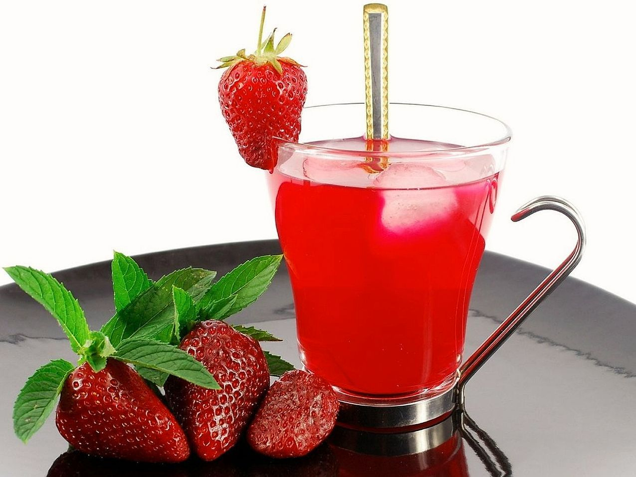 Peach Mango Fresh Juice