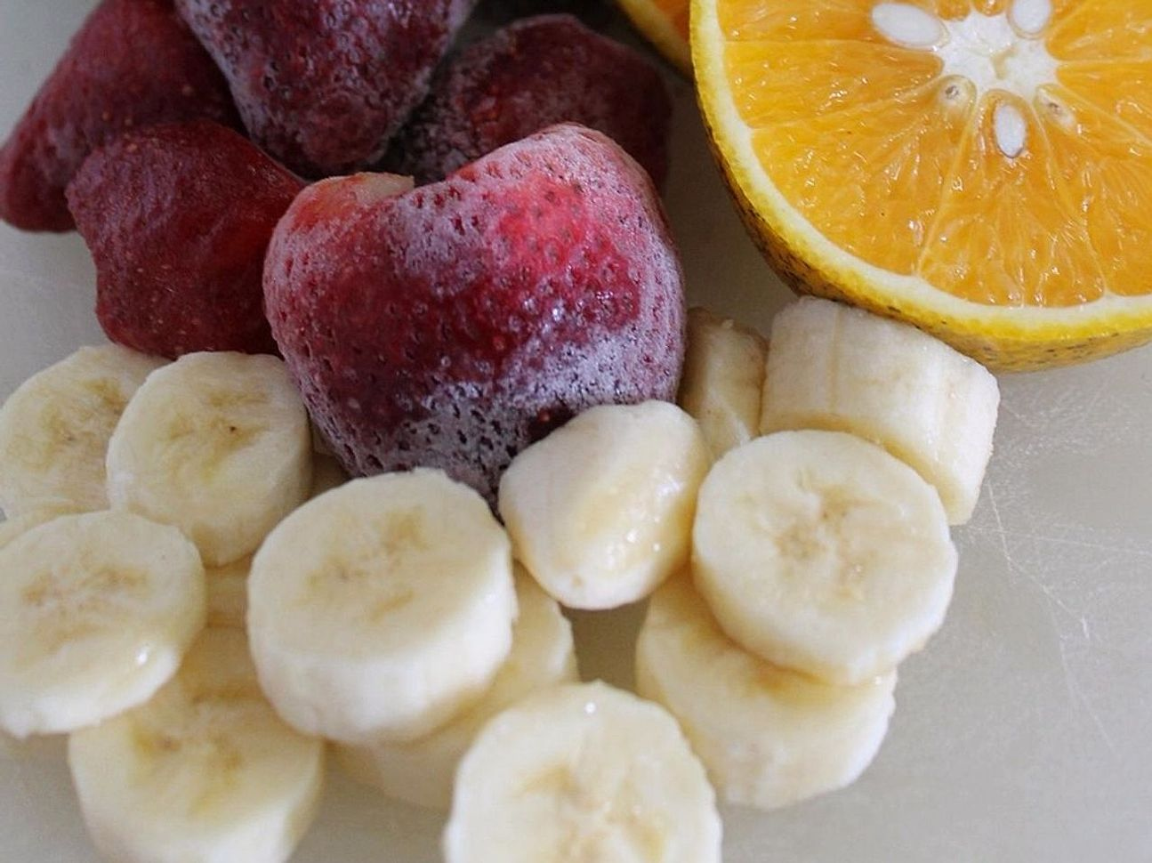 Freshly Blended Fruit Juice